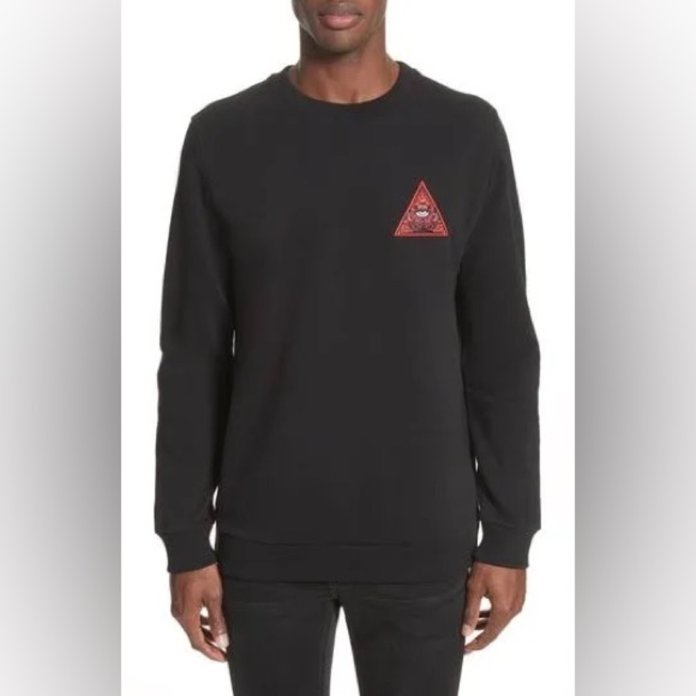 GIVENCHY REALIZE REAL EYES REAL LIES SWEATSHIRT SZ. S $1600 RETAIL